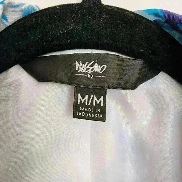 Mossimo Women's Open Front Floral Colorful Business Casual Work Jacket Medium - Picture 12 of 13